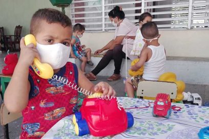 Casitas Infantiles benefician a las trabajadoras