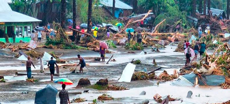 Durante los últimos 50 años se han quintuplicado los desastres meteorológicos, climáticos o relacionados con el agua, con la ocurrencia de uno casi todos los días, que provoca en cada ocasión la muerte de 115 personas y causa pérdidas de 202 millones de dólares, afirma la OMM. Foto: Tomada de SELA