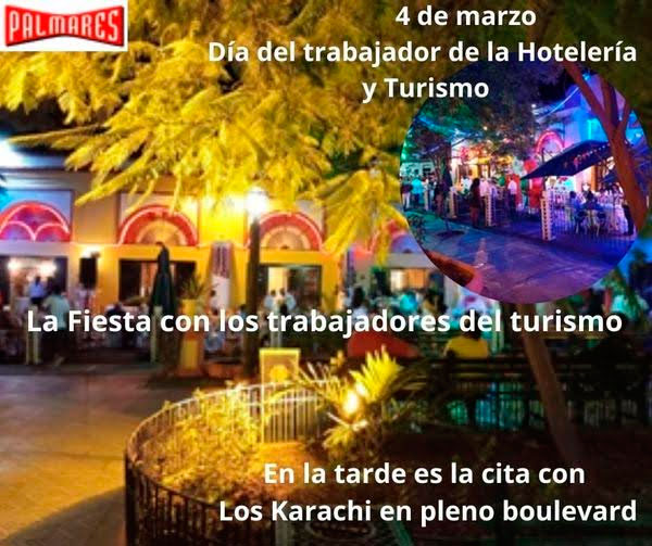 La céntrica zona del Boulevard de la Plaza Dolores, en pleno corazón de la ciudad, acogerá la celebración del Día del Trabajador de la Hotelería y el Turismo. Foto: Cortesía SNTHT Santiago