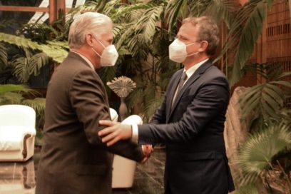 Recibió Presidente cubano a una delegación de diputados de la República Francesa (+Video)