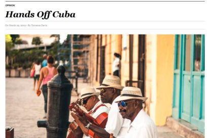 Tildan bloqueo de EEUU a Cuba de plan fallido para cambio de régimen