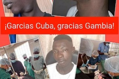 Gambianos y cubanos, una combinación de amor y bondad por la salud y la vida