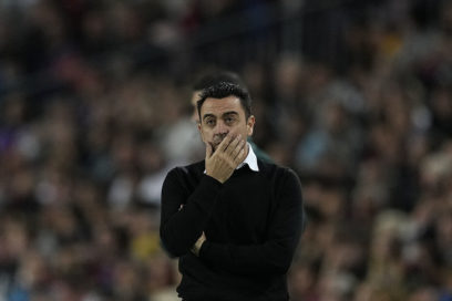 Xavi tras la eliminación de Europa League: “Es una decepción muy grande, una pena porque teníamos ilusión para ganar esta competición, pero hay que felicitar al Eintracht, ha merecido pasar a semis y nosotros no hemos estado bien».