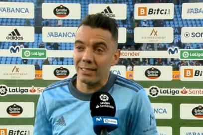 Iago Aspas: «Los dos primeros son penaltitos pero han sido, el último desde mi punto de vista no ha sido. Mendy en carrera va hacia adelante, da un toque hacia el lado, arrolla a nuestro defensa y es falta nuestra», dijo tras perder ante el Madrid.