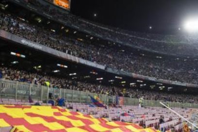 La grada de animación del Camp Nou no asistirá al partido del lunes.