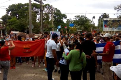 El pueblo de “Fray Benito” protagonizó con alegría el primer acto en Holguín por el Primero de Mayo