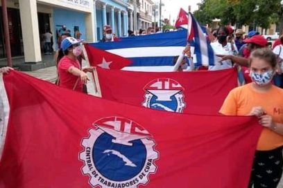 Realizan caminata popular Primero de Mayo (+ Fotos y Video)