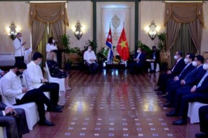 Se reúnen Díaz-Canel y embajador de Vietnam en Cuba