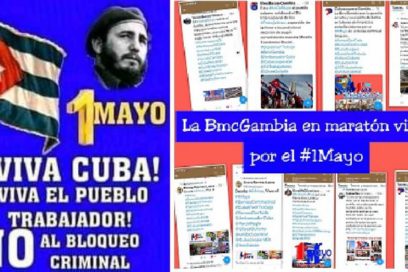 Brigada Médica Cubana en Gambia en Maratón Virtual por el 1 de Mayo