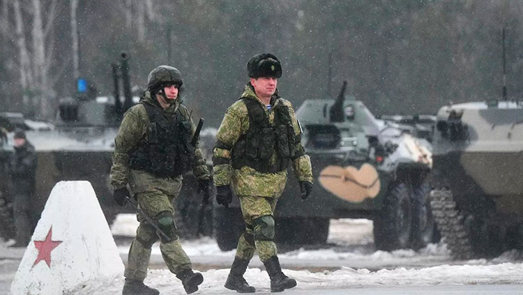 Hace poco más de cincuenta días, en pleno invierno, las tropas rusas entraban en Ucrania. Foto: Russia Today