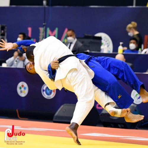 Iván Silva en el panamericano de Lima. foto: sitio del evento.