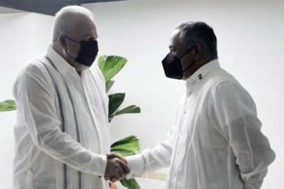 Recibe Marrero Cruz al Primer Ministro de Belice