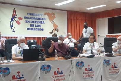 Analizan sindicalistas de varios países en La Habana estrategias para enfrentar privatización de pensiones