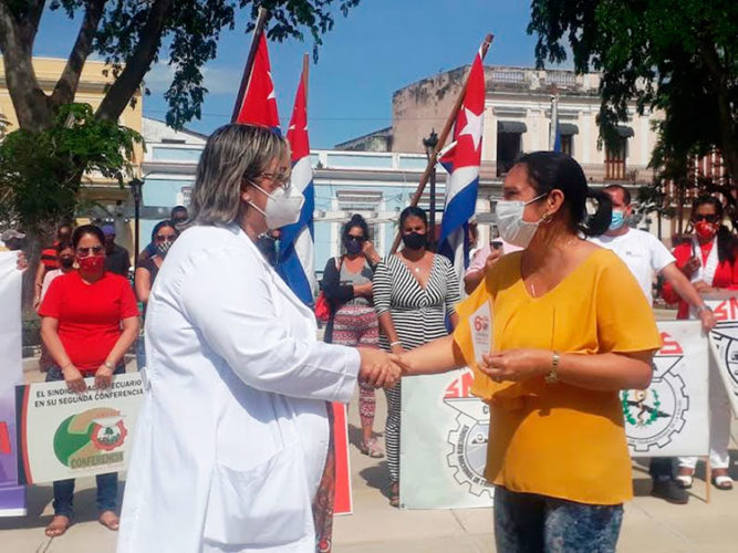 Gretel Robaina Rodríguez, doctora del hospital Comandante Faustino Pérez. Foto: Noryis