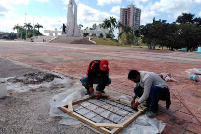 Se alista la Plaza en Camagüey para el Primero de Mayo (+Fotos)