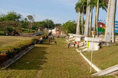 Trabajadores de Industrias y Comunales realizaron trabajo voluntario en Villa Clara (+ Fotos)