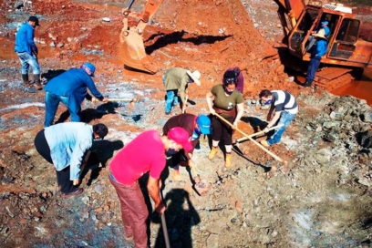 Avanza construcción de la presa Levisa, a pesar de las limitaciones materiales