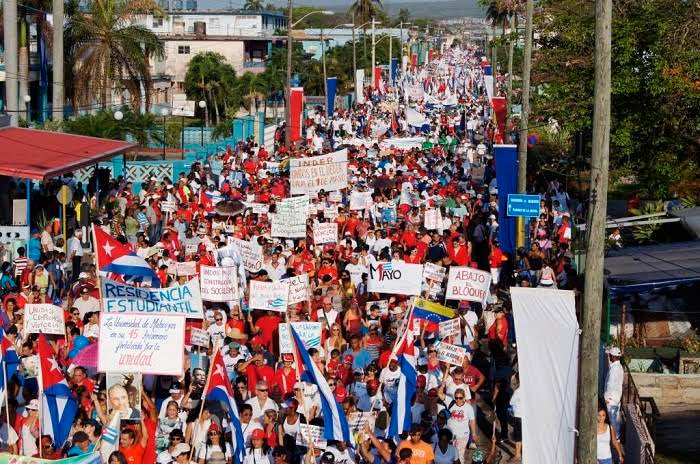 A un desfile masivo convocan las autoridades. Foto: José Miguel Solís