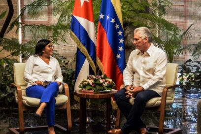 Recibe Díaz-Canel a Vicepresidenta Ejecutiva de la República Bolivariana de Venezuela