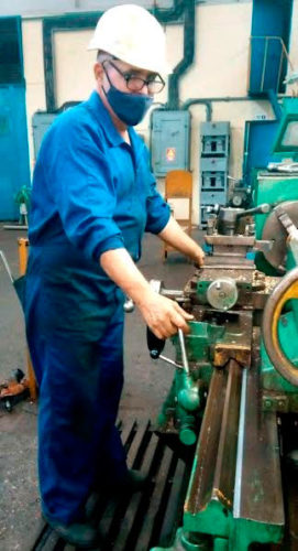 Foto: Cortesía de la Empresa de Combinadas Cañeras LX Aniversario de la Revolución de Octubre (KTP)