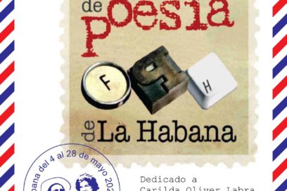 Tributo a Naborí en el 28 Festival de Poesía