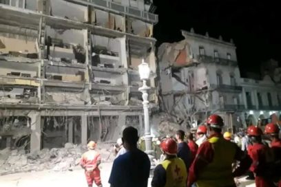 Accidente de grandes proporciones en Hotel Saratoga de La Habana (Cobertura Especial)