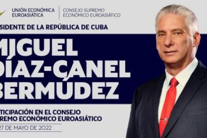 Presidente de Cuba participará en reunión del Consejo Supremo Económico Euroasiático