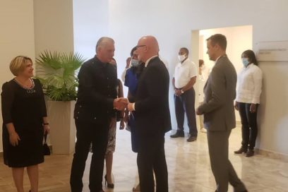 Presidente Díaz-Canel dialoga con empresarios previo a FITCuba 2022