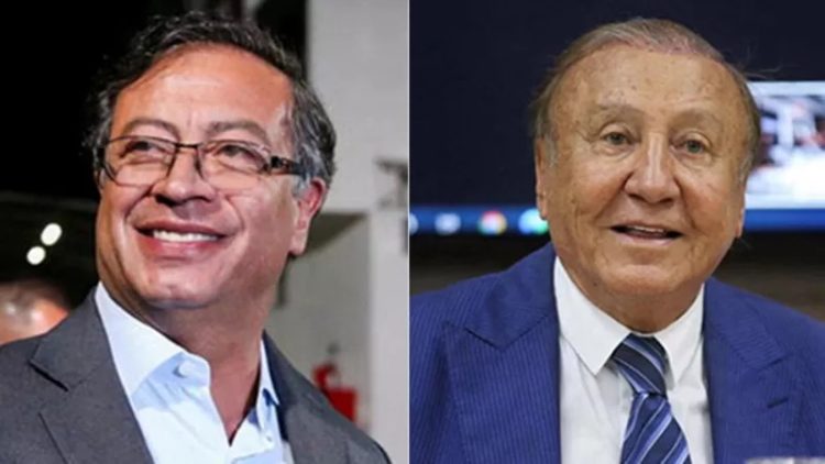 Gustavo Petro y Rodolfo Hdez