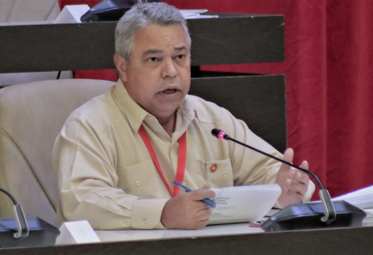 Ulises Guilarte de Nacimiento, secretario general de la CTC. Foto: Heriberto González Brito.