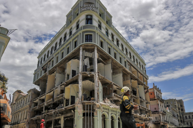 hotel saratoga despues de explosion