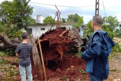 Cienfuegos: tormenta local severa en Juraguá