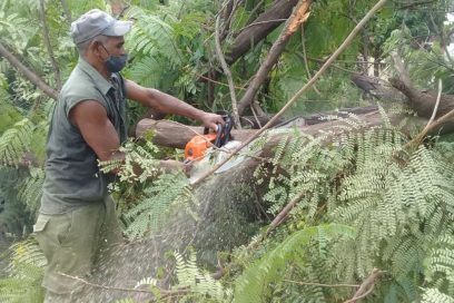 Reducir vulnerabilidades, mejorar el barrio (Fotorreportaje)