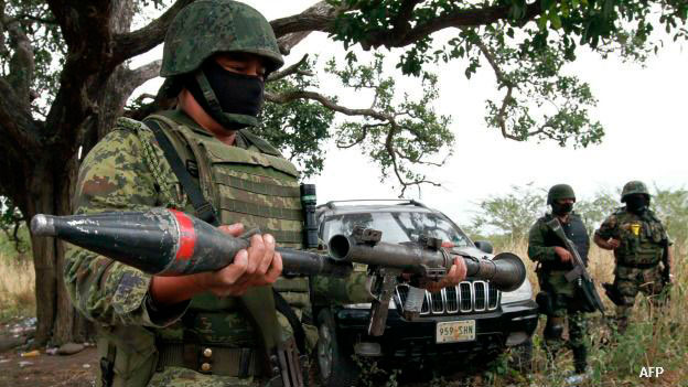 Todo tipo de armas pueden llegar a manos de los terroristas dado el descontrol por parte de EEUU y Ucrania. Foto: BBC
