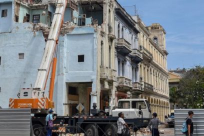 Avanza recuperación de edificaciones afectadas por accidente en hotel Saratoga