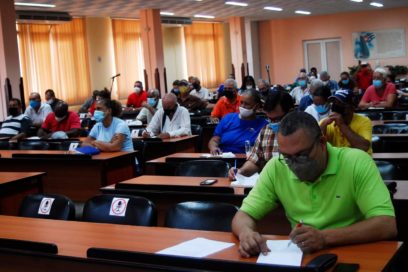 Reciben dirigentes sindicales capacitación como parte del Ejercicio Meteoro 2022