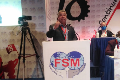 Denuncia Cuba bloqueo de EEUU en congreso sindical mundial