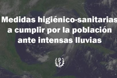 Medidas sanitarias para la temporada ciclónica en Cuba