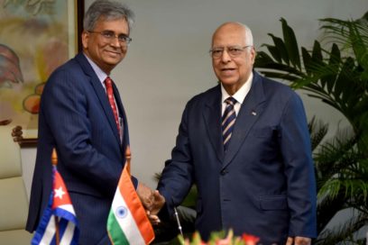 Cuba e India firman acuerdo de línea de crédito (+Fotos)