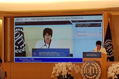 Expone Cuba resultados de seguridad social en Conferencia Internacional del Trabajo
