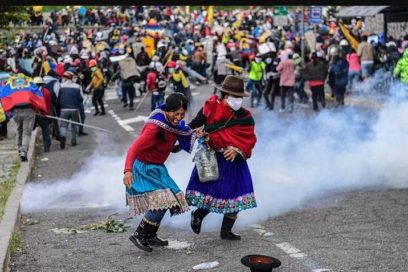 Paro nacional hace tambalear al gobierno de Lasso