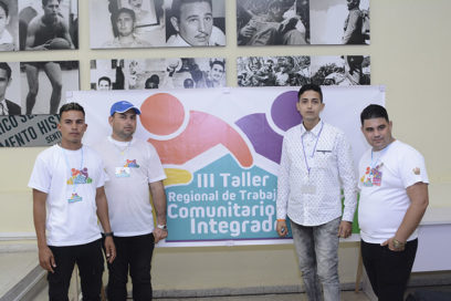 Trabajo comunitario integrado con rostro juvenil (+ Fotos)