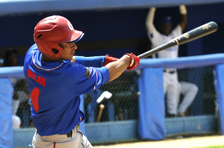 Yulián Milián pegó hit de oro en el octavo capítulo. Foto: José Raúl Rodriguez Robleda