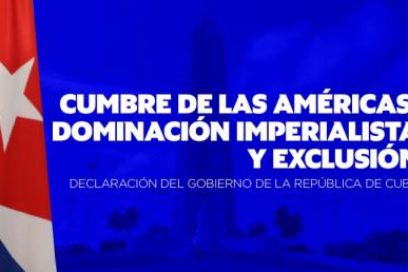 Cumbre de las Américas: dominación imperialista y exclusión