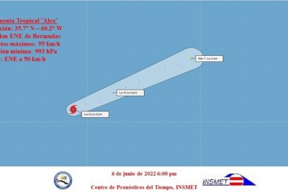 Aviso: Alex se convierte en ciclón postropical