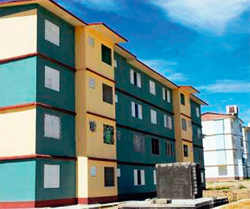 Viviendas edificadas por trabajadores de la Empresa Constructora de Obras de Arquitectura (Ecoa) número 37. Foto: Cortesía de Ecoa 37