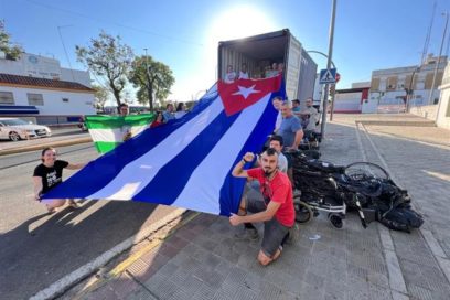 Otro cargamento solidario hacia Cuba desde Sevilla