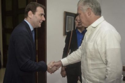 Recibió Díaz-Canel al Presidente y máximo ejecutivo de empresa francesa Pernod Ricard