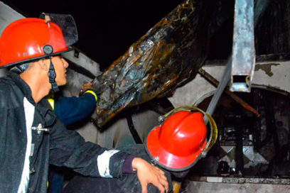 Sofocado incendio en Banes sin lamentar pérdidas humanas (+Fotos y Video)