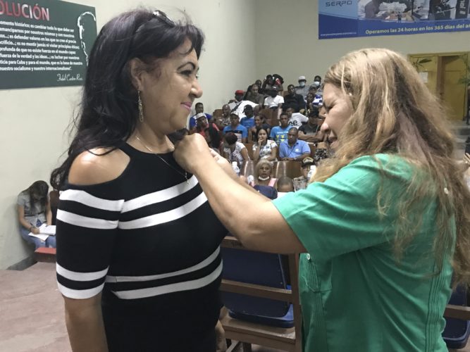 Mujeres protagonistas de un sector tradicionalmente identificado con hombres fueron reconocidas por su labor. Foto: Anabel Sánchez